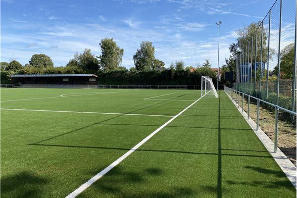 Aménagement terrain de football synthétique - Sportinfrabouw NV